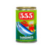 555 Sardines in tomato sauce