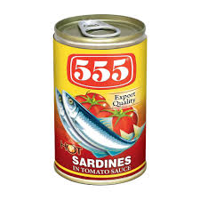 555 Hot Sardines in tomato sauce