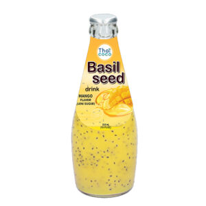 Basil Seed Drink With Mango