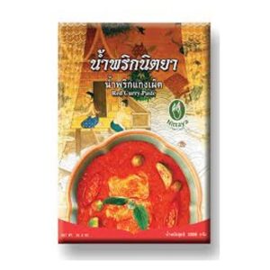 Nittaya Red Curry Paste
