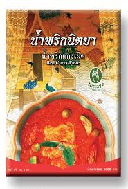 Nittaya Red Curry Paste
