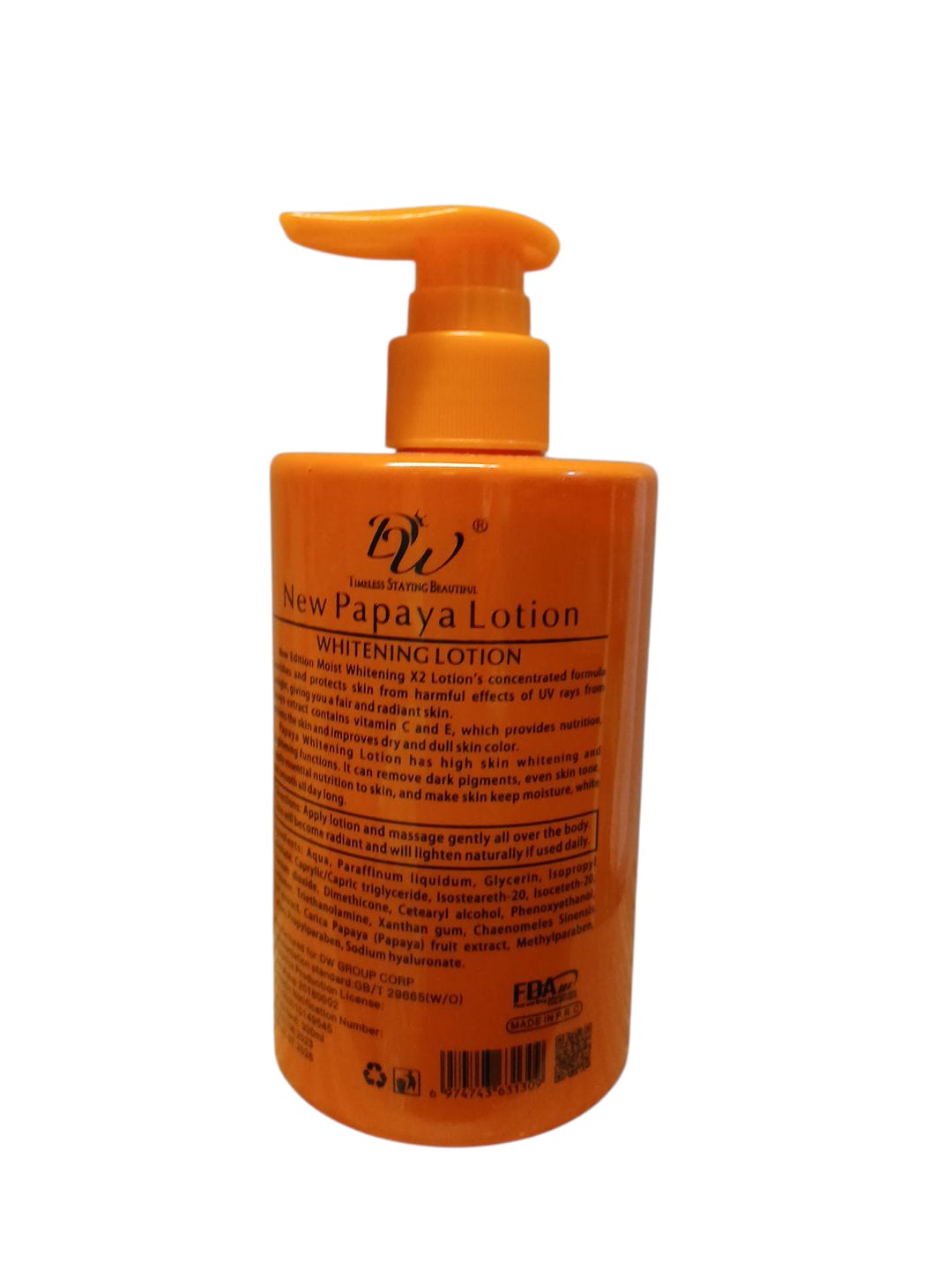 DW-Papaya Lotion