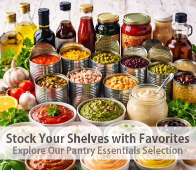 Canned Goods / Creams / Sauces