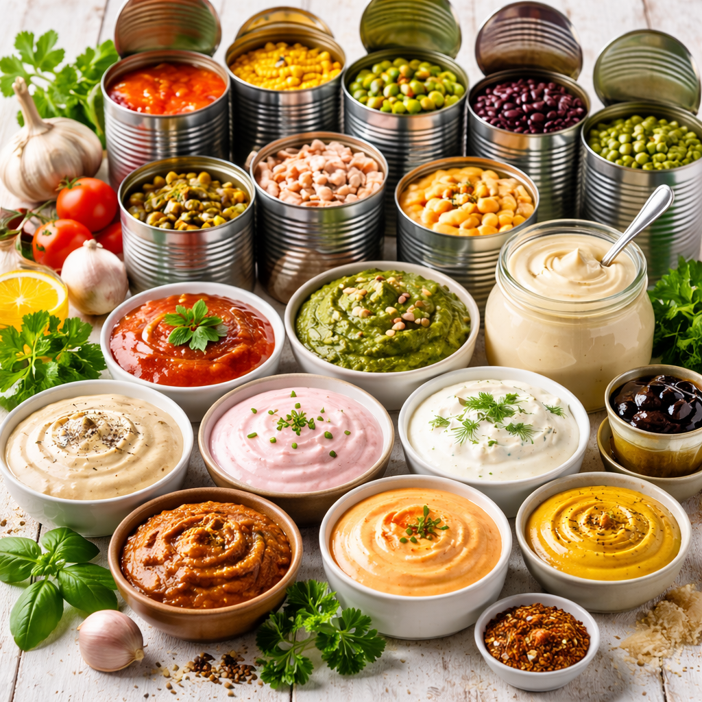 Canned Goods / Creams / Sauces